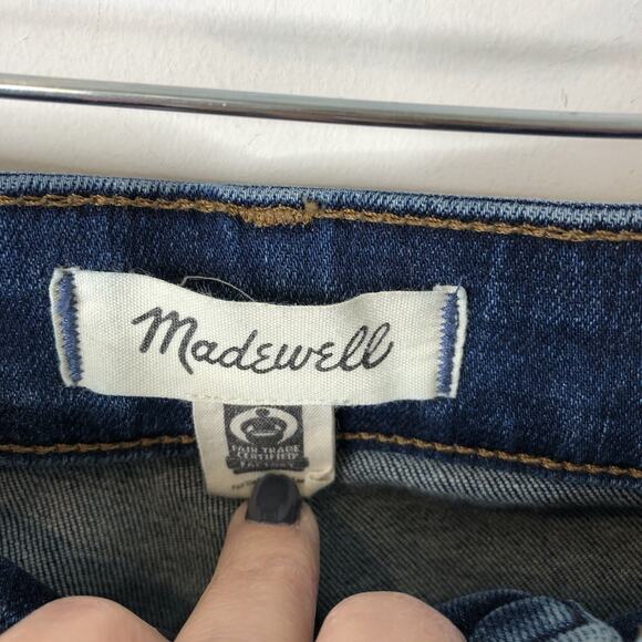 Madewell Women's Curvy High-Rise Skinny Jeans in Lanette Wash Size 25 - Picture 4 of 10